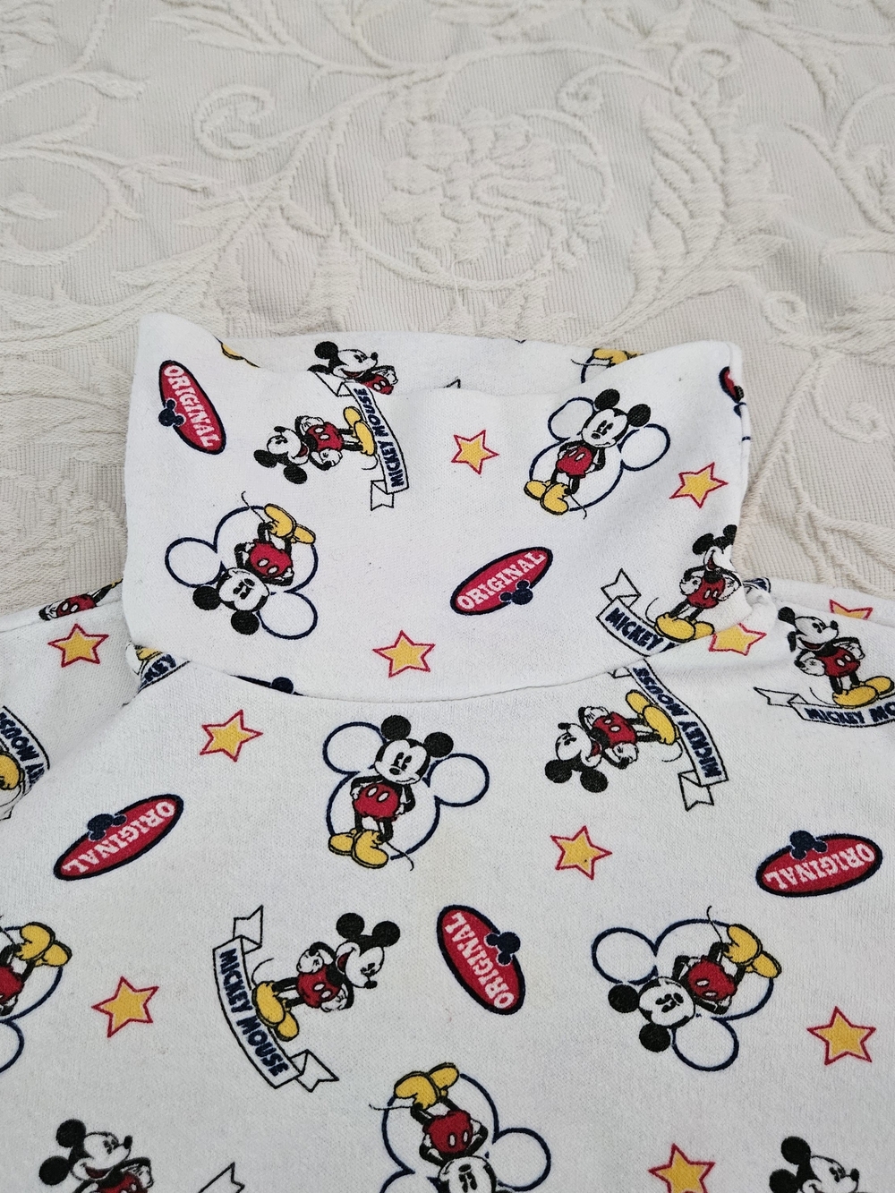 Vintage Disney Mickey MouseTurtleneck- Kids - Picture 7 of 11